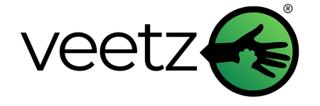 Logotipo oficial da Veetz com o símbolo de marca registrada (®)